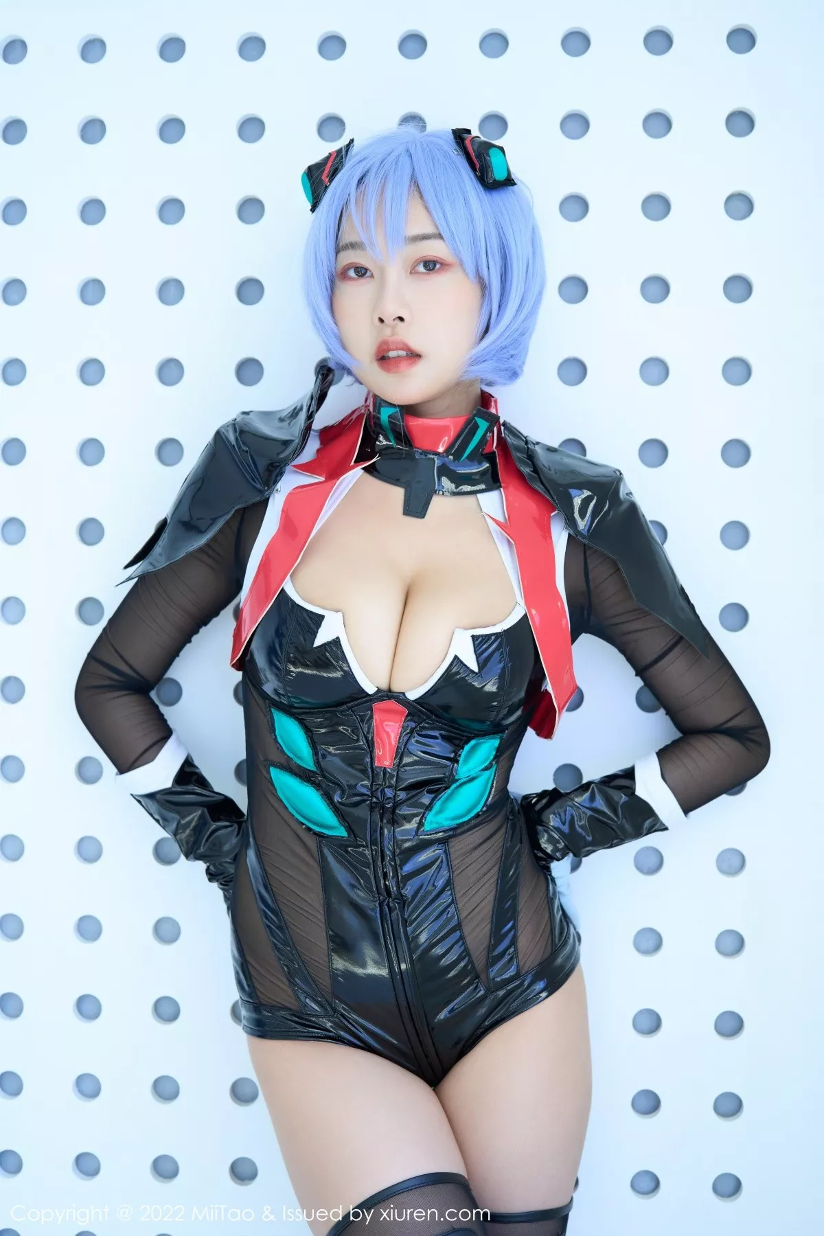 秀人集.com_[MiiTao蜜桃社]Vol.148_新人模特梦乃Mandy私房Cosplay主题低胸连体衣秀豪乳诱惑写真73P